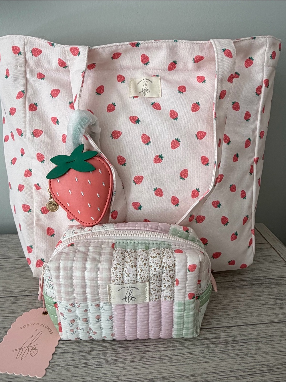 🍓 Poppy & Peonies Wild Strawberry Collection 🍓